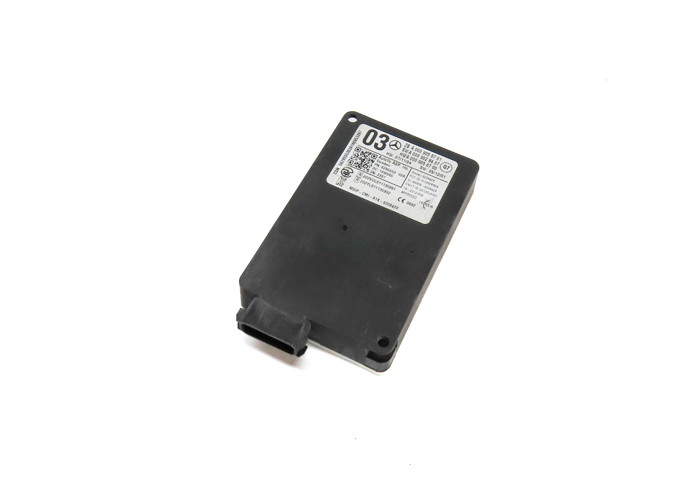 2015 MERCEDES GL550 (X166) FRONT COLLISION AVOIDANCE RADAR SENSOR MODULE — exact item pictured
